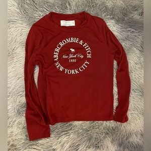 Kids Abercrombie & Fitch long sleeve “sleep” shirt. Size 9/10.